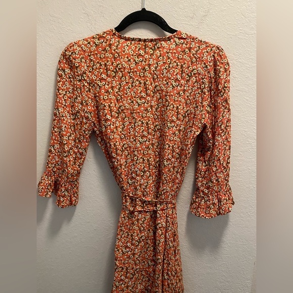 Faithful The Brand Floral Wrap Dress - Picture 11 of 14